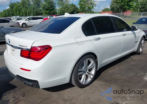 2014 BMW Alpina B7 из США, поврежденный, VIN WBAYE8C52ED135312